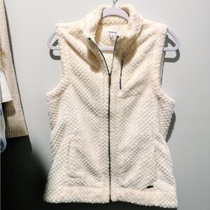 Calvin Klein Cream Textured Vest